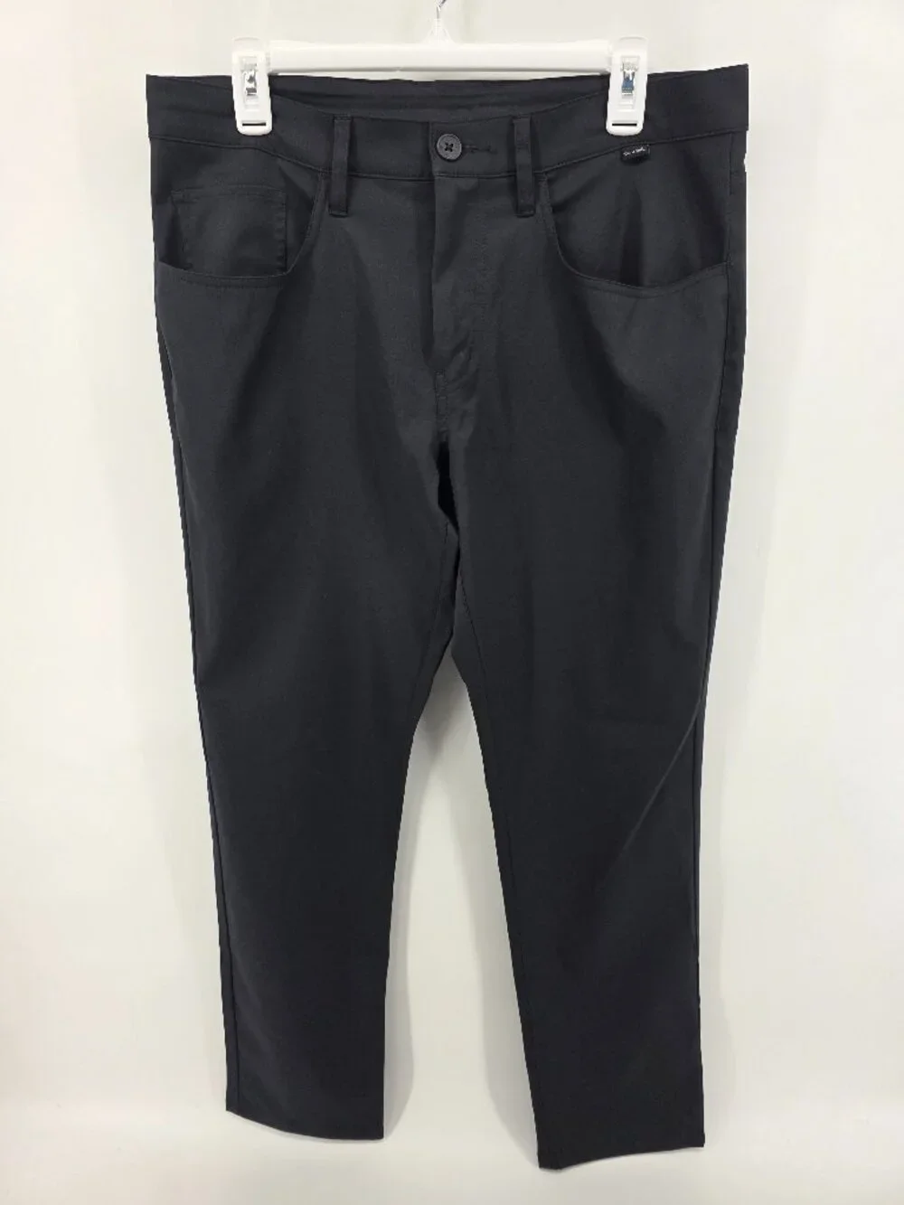 Travis Mathew Black‎ Performance Pants Size 32 Stretch 5-Pocket Trouser